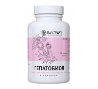 Гепатобиол с семенами расторопши и экстрактом овса, 90 капсул