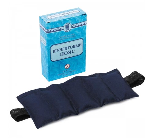 Пояс шунгитовый, при болях в суставах и радикулите, 1 шт.
