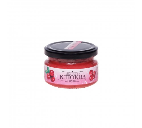 Крем-мёд с клюквой Like Honey, 100 мл