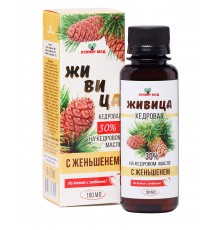 Живица кедровая с женьшенем, 100 мл