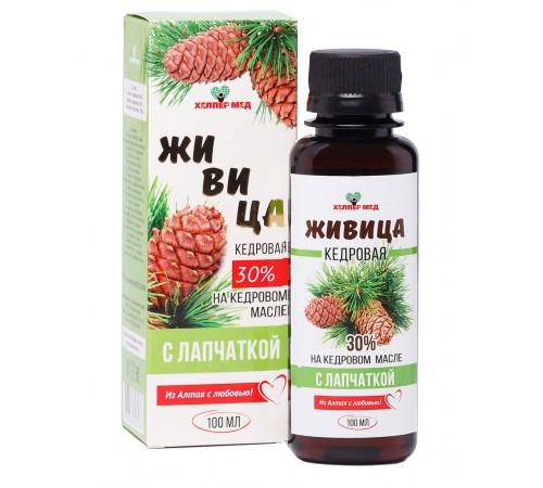 Живица кедровая с лапчаткой, 100 мл