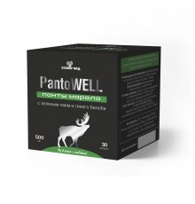 PantoWELL с зелёным чаем и гинкго билоба, капсулы 30 шт.