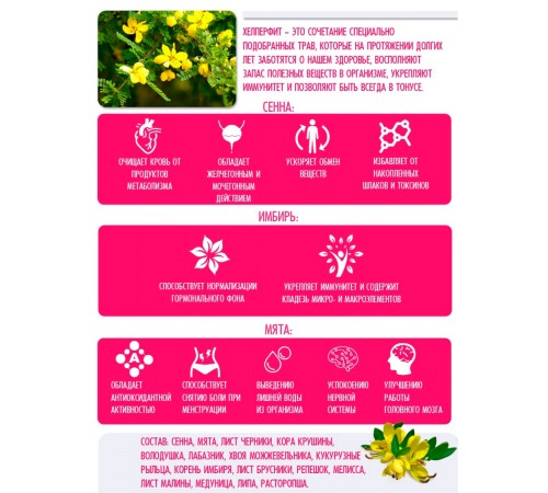 Травяной сбор Новая фигура с сенной, 20 фильтр-пакетов