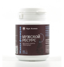 Живая формула Мужской ресурс, 60 капсул