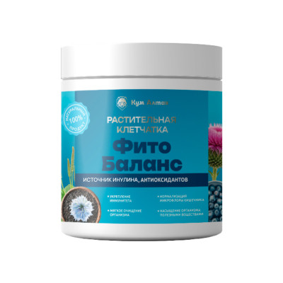 Растительная клетчатка Фито Баланс, банка 230 г