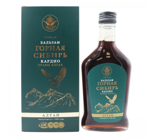 Бальзам Горная Сибирь Кардио травы Алтая, 250 мл