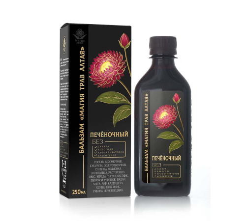 Магия трав Алтая Печёночный, бальзам без сахара, 250 мл