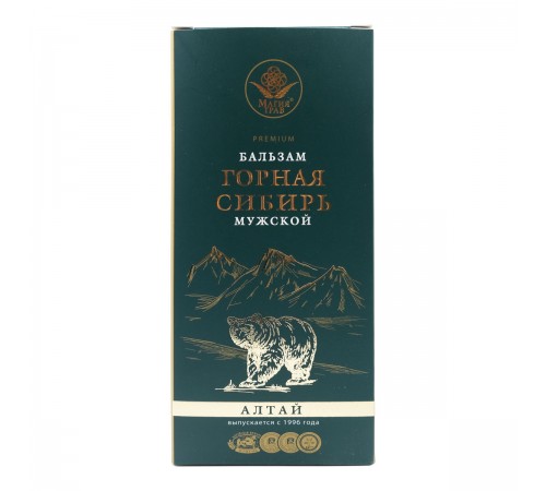Бальзам Горная Сибирь Мужской, 250 мл