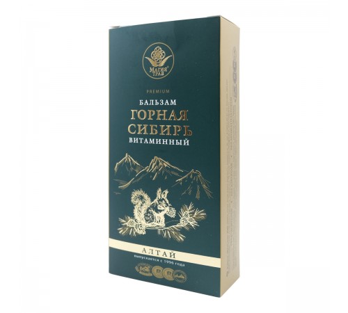 Бальзам Горная Сибирь Витаминный, 250 мл