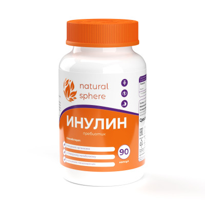 Инулин 500 мг Naturalsphere, 90 капсул