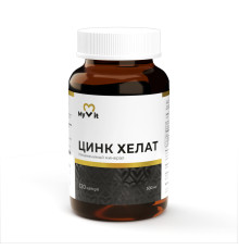 Цинк хелат Myvit, 120 капсул