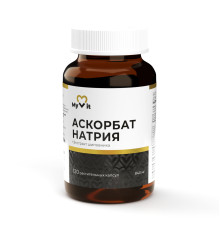Аскорбат натрия + экстракт шиповника Myvit, 120 капсул