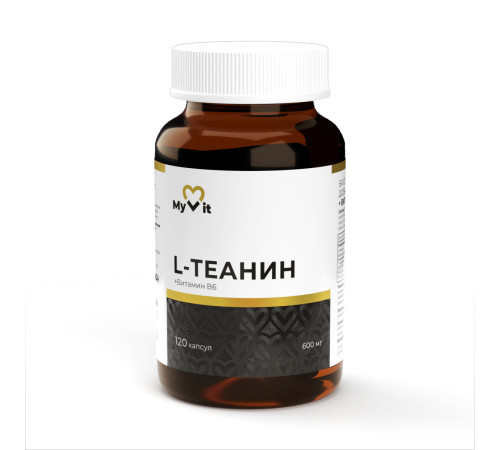 L-теанин + витамин В6 Myvit, 120 капсул