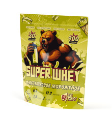 SUPER WHEY Протеин со вкусом Фисташковое мороженое, 900 г