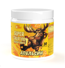 SUPER Creatine monohydrate Креатин со вкусом Апельсин Big Bang, 200 г