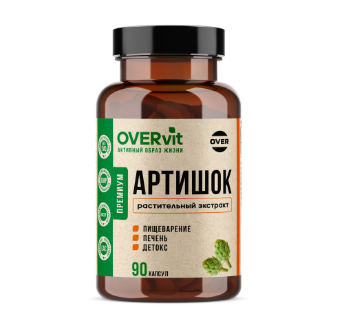 Артишок OVERVit, 90 капсул