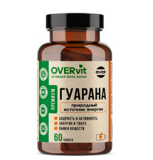 Гуарана OVERVit, 60 капсул