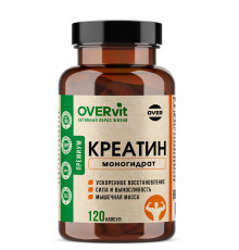 Креатин OVERVit, 120 капсул