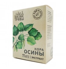 Кора осины БАД Пчела и человек, 60 капсул