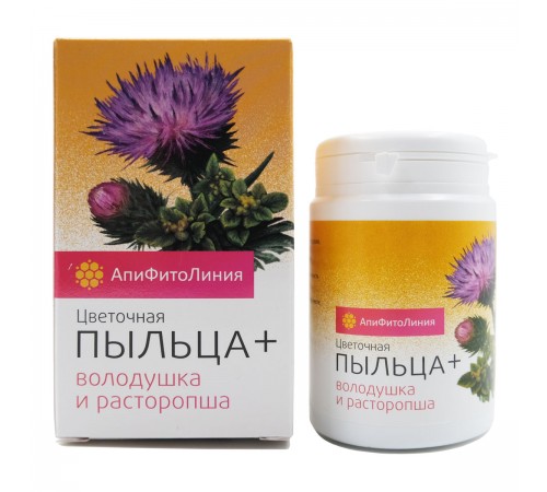 Пыльца + володушка и расторопша, 60 таблеток