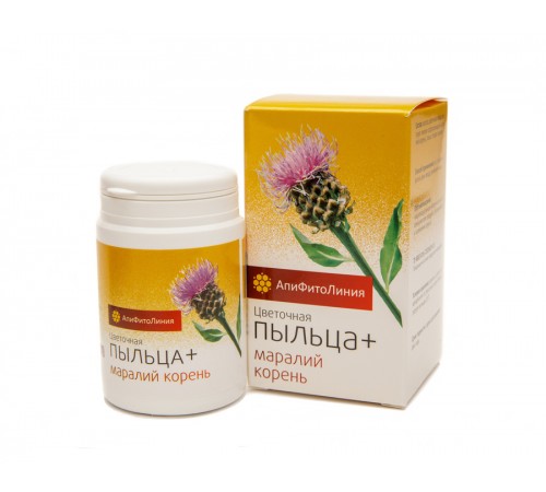Пыльца + маралий корень, 60 таблеток