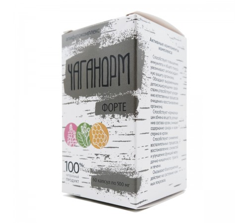 Чаганорм форте, 60 таблеток