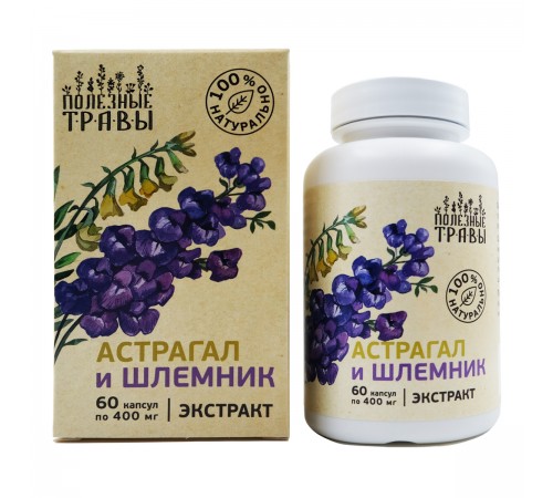 Астрагала и шлемника экстракт, 60 капсул
