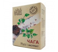 Чага экстракт, 60 капсул