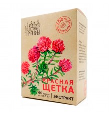 Красная щётка, экстракт, 60 капсул