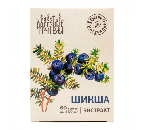 Шикша, экстракт, 60 капсул