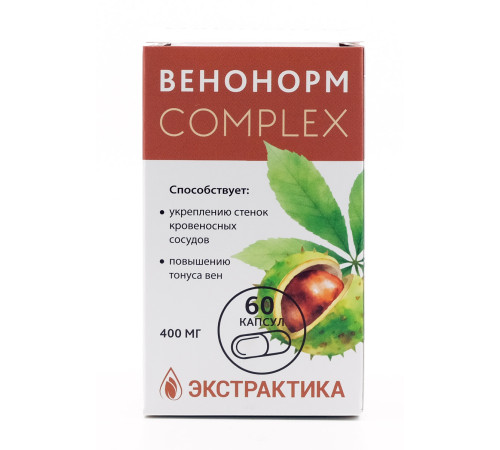 Венонорм Экстрактика, 60 капсул
