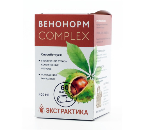 Венонорм Экстрактика, 60 капсул