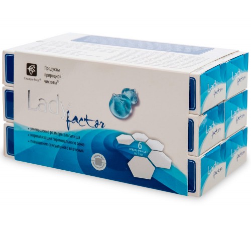 LadyFactor гель для женщин, 6 шприц-монодоз