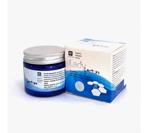 LadyFactor при ПМС и болезненных менструациях, 30 таблеток