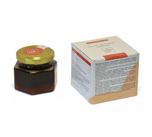 Секрет бобра с белым мумиё (каменным маслом) Быстрое заживление, медовая композиция 100 г