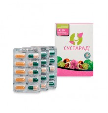 Сустарад, биологически активная добавка к пище, 30 капсул