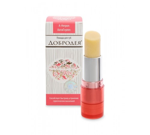 Помада для губ Добродея антигерпесного действия, 4 г