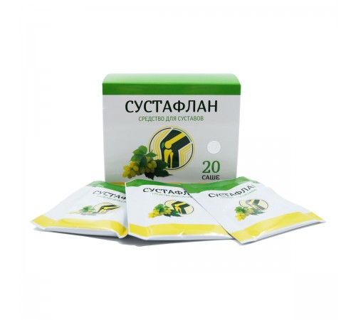 Сустафлан концентрат для суставов, 20 саше по 5 г