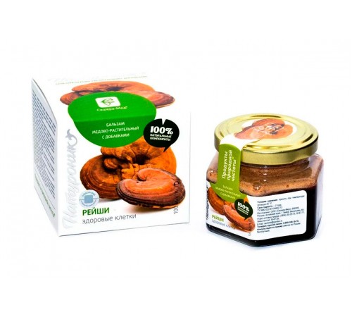 Натуроник Рейши Здоровые клетки, бальзам 100 г