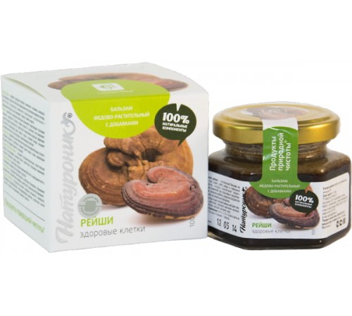 Натуроник Рейши Здоровые клетки, бальзам 100 г