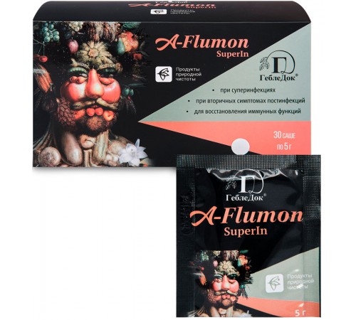 A-Flumon SuperIn при суперинфекциях, 30 саше-пакетов