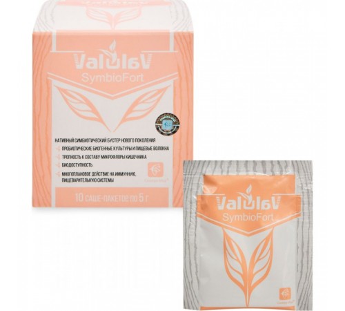 Комплекс ValulaV SymbioFort с пробиотиками и пребиотиками, 10 саше