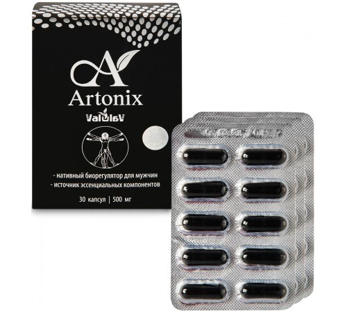 Биорегулятор для мужчин Artonix ValulaV, 30 капсул