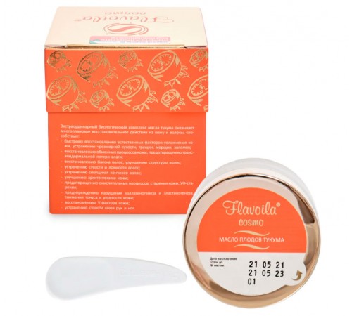 Flavoila cosmo масло плодов тукума, 50 мл