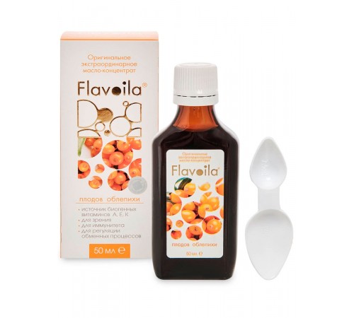 Масло плодов облепихи Флавойла, 50 мл