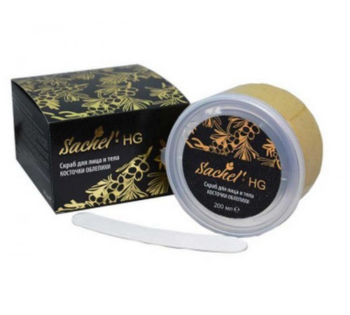 Скраб для лица и тела Sachel HG Косточки облепихи, 75 мл