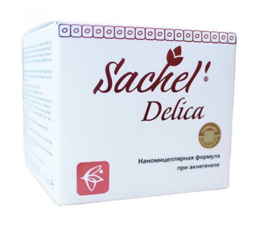 Крем наномицеллярный Sachel Delica при акнегенезе, 15 мл