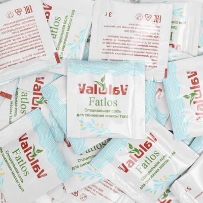 ValulaV Fatlos специальная соль для похудения, 50 саше по 3 г