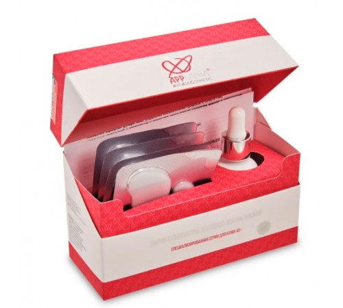 Патчи и сыворотка пептидно-коллагеновая APPLANIA, 5 пар + 30 мл