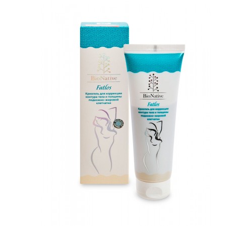 Криогель для коррекции контура тела и толщины подкожно-жировой клетчатки Bionative Fatlos, 100 мл